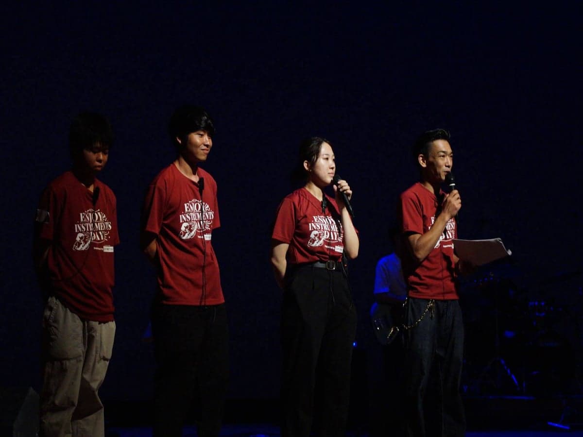 楽器を楽しむ日(過去開催)の会場の様子