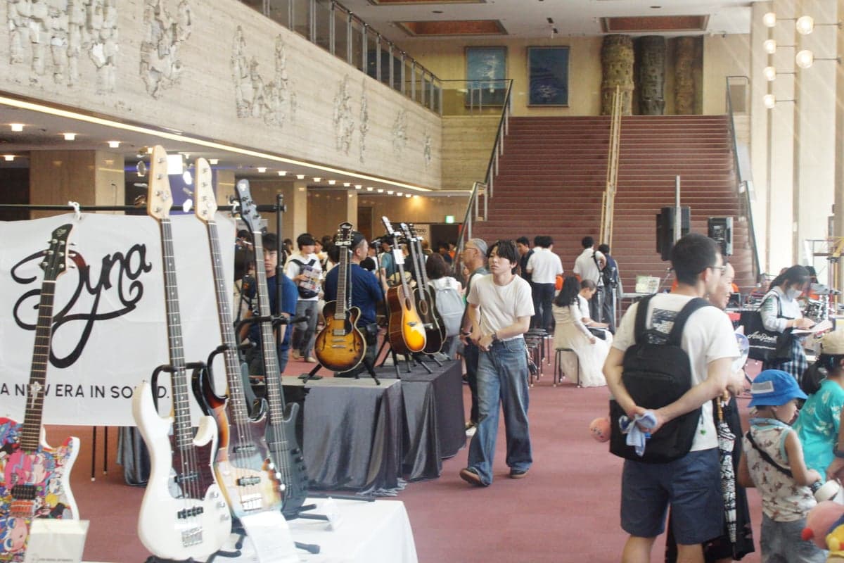 楽器を楽しむ日(過去開催)の会場の様子