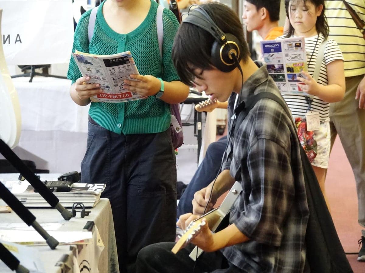 楽器を楽しむ日(過去開催)の会場の様子
