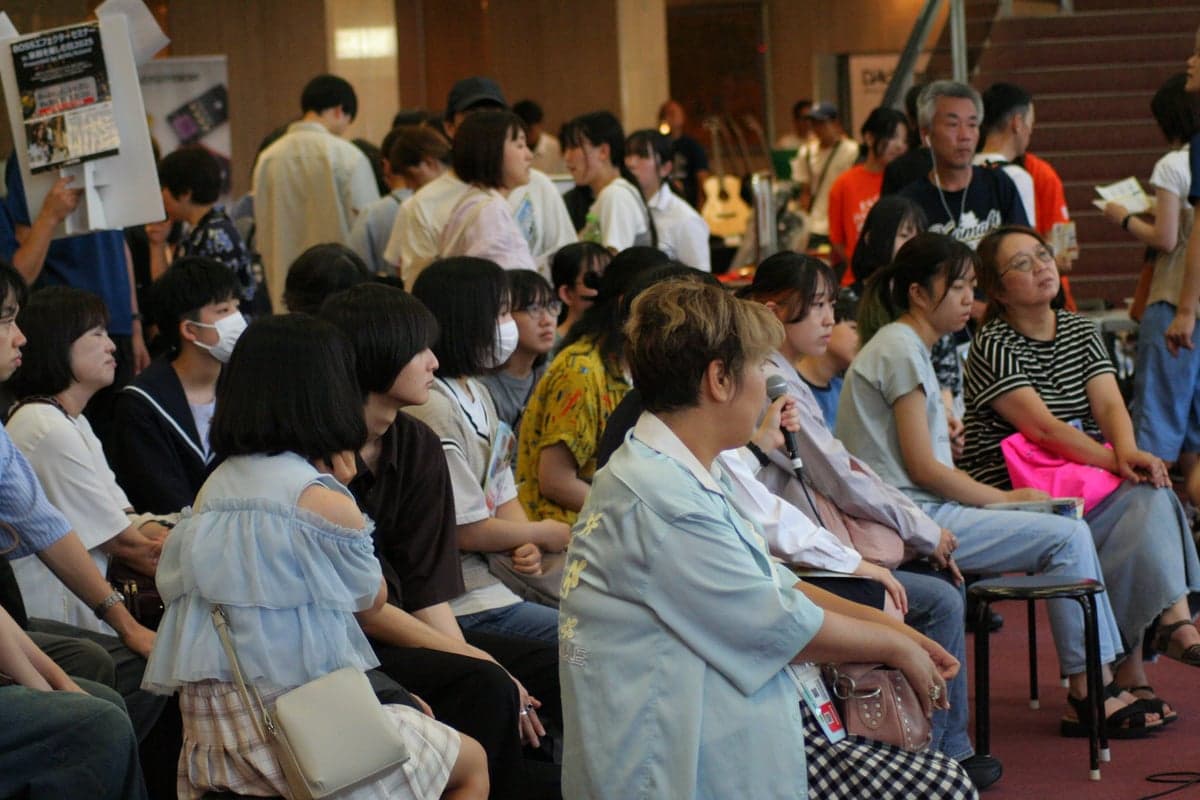 楽器を楽しむ日(過去開催)の会場の様子