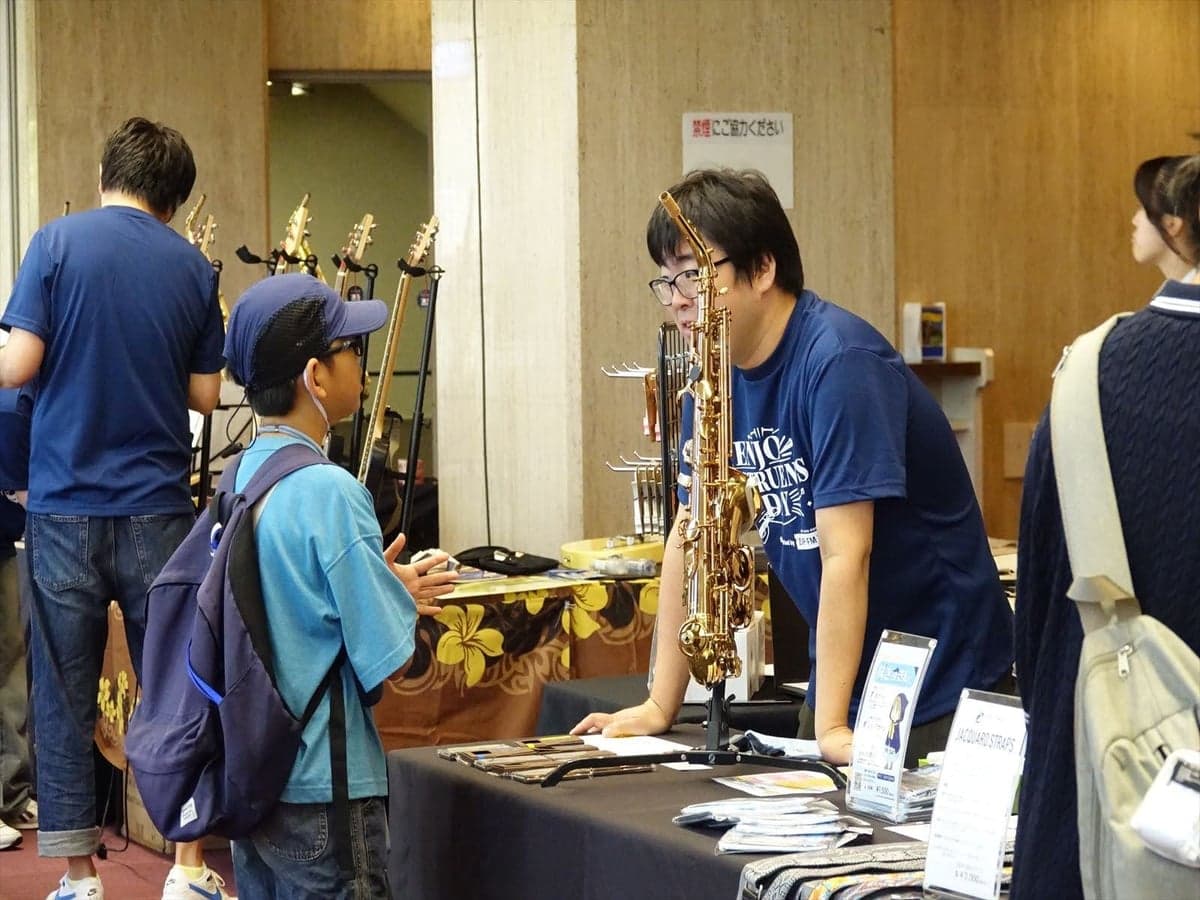 楽器を楽しむ日(過去開催)の会場の様子