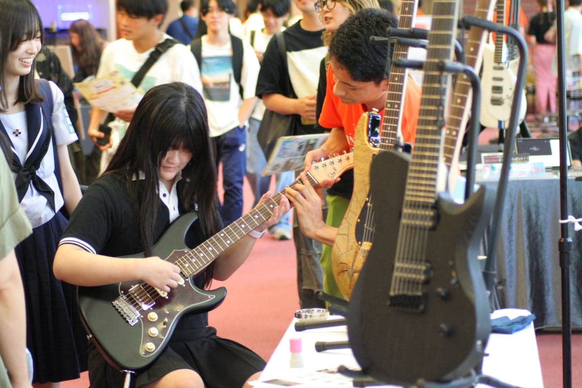 楽器を楽しむ日(過去開催)の会場の様子