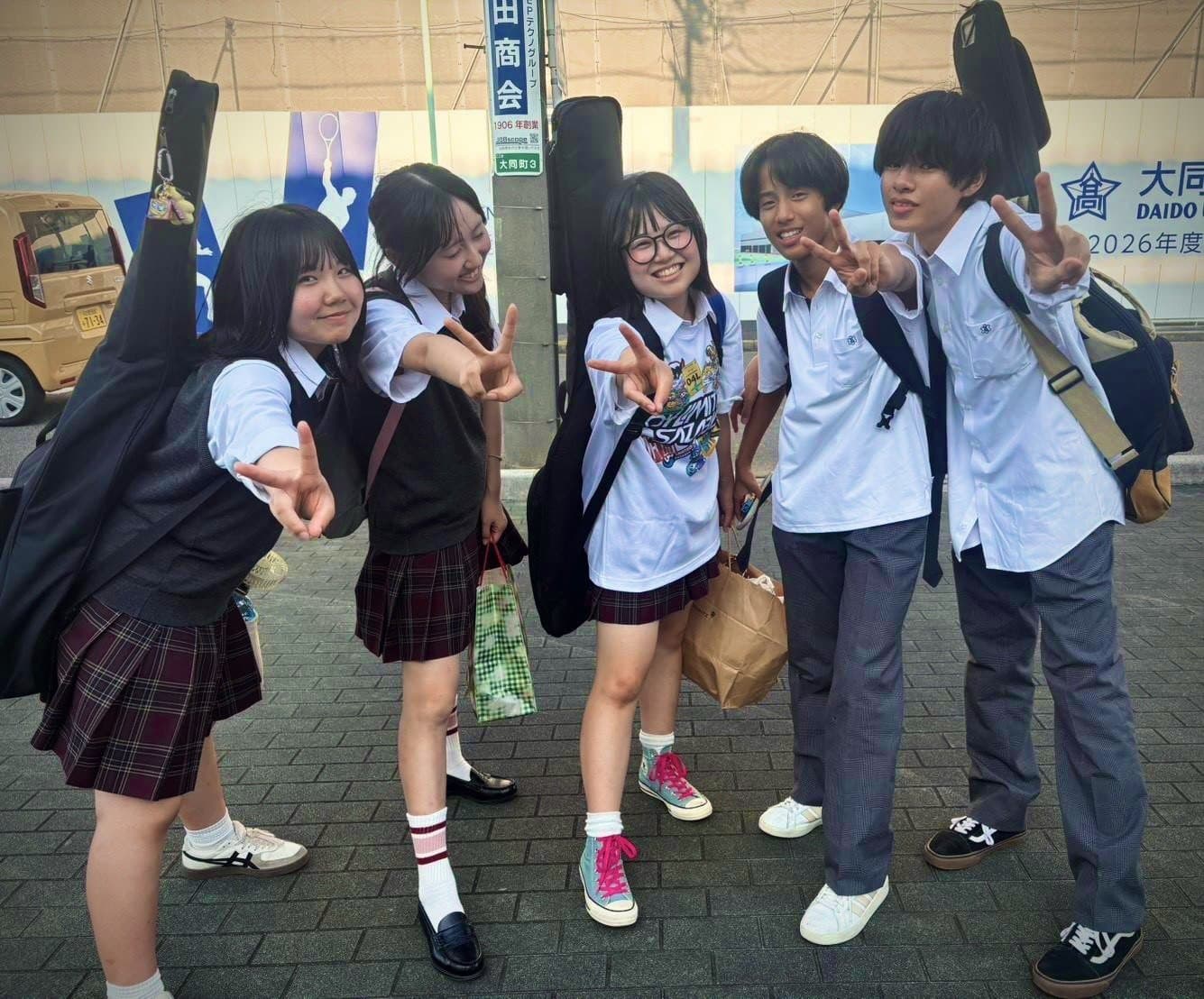愛知県立中村高等学校「SEASONS」のバンド写真