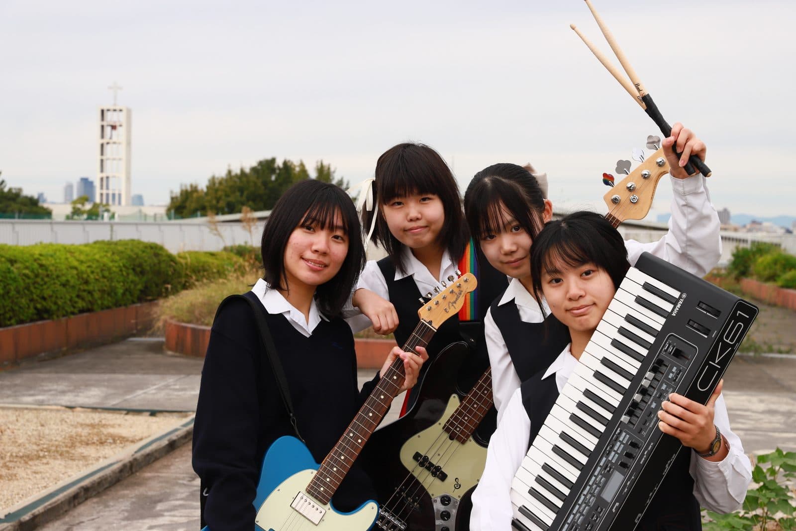 南山中学校・高等学校 女子部「chahanにとり」のバンド写真