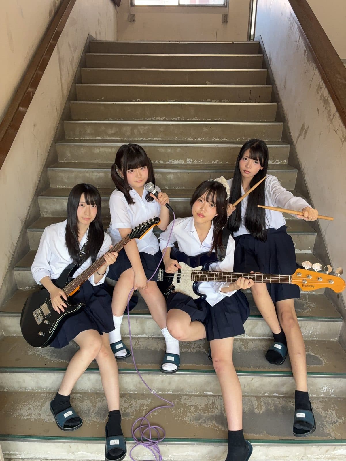 愛知県立昭和高等学校「Nøvys」のバンド写真